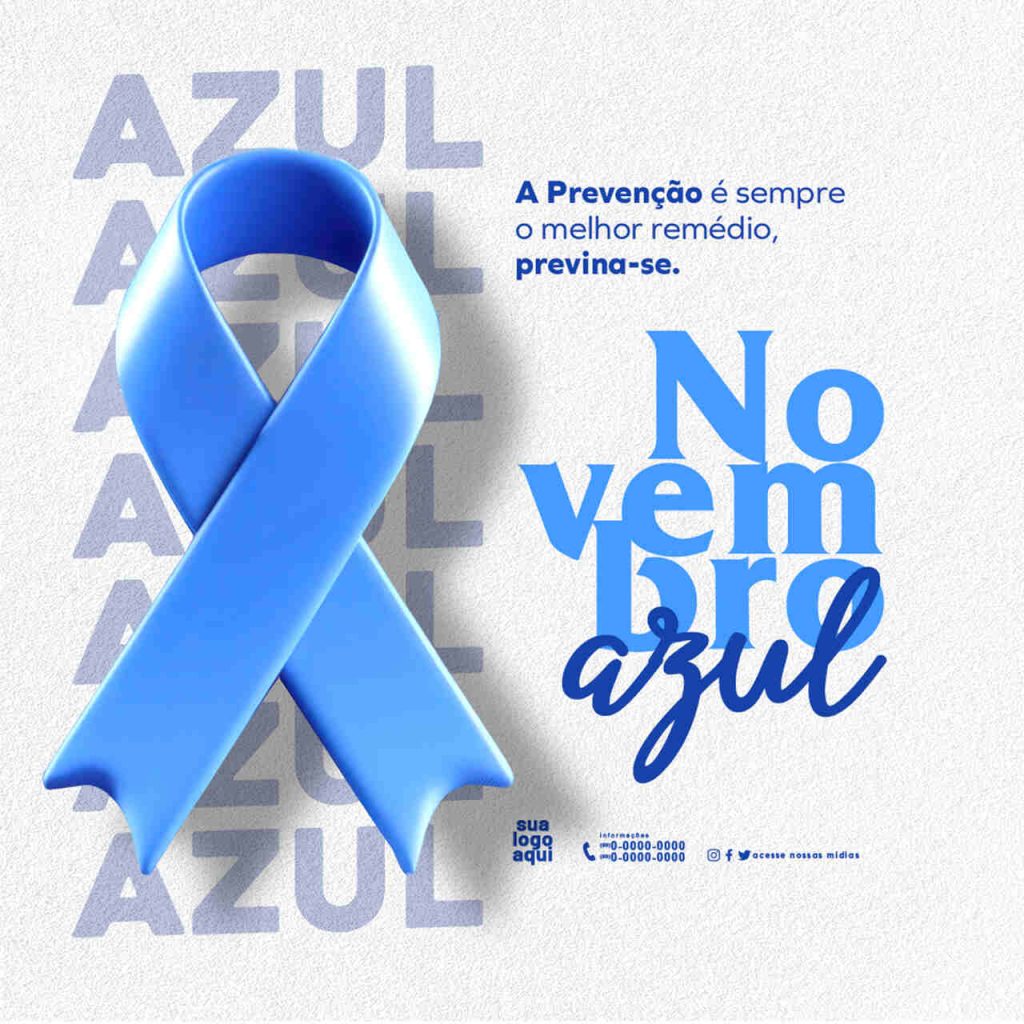 Novembro Azul: diagnóstico precoce aumenta as chances de cura!