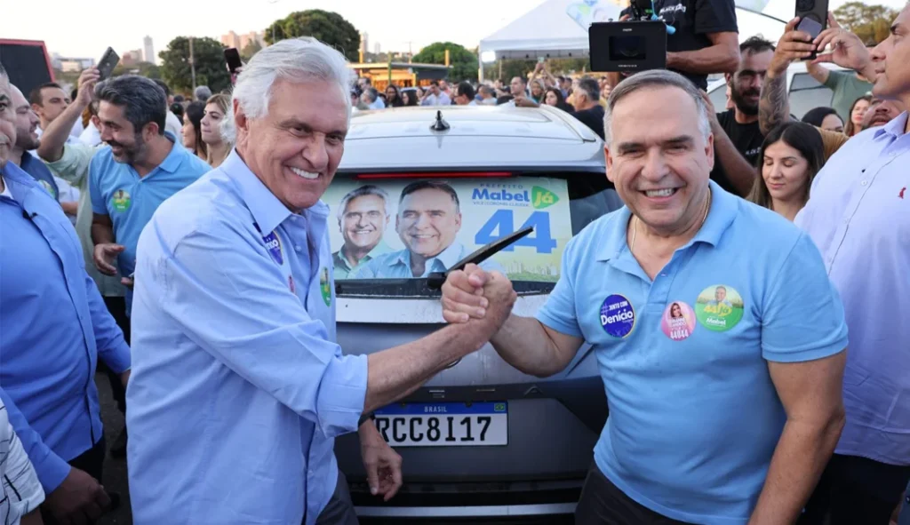 Cenário em Goiânia Ronaldo Caiado e Sandro Mabel enfrentam inelegibilidade quase irreversível, apontam juristas - Reprodução - União Brasil