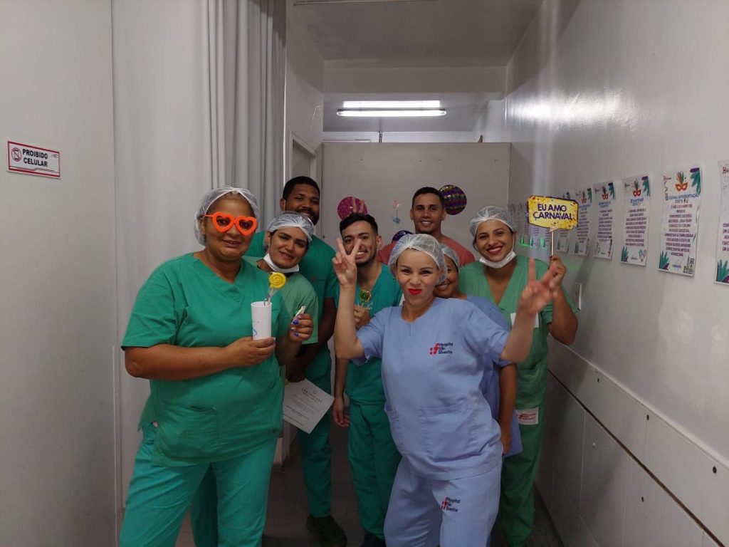 Hospital São Silvestre promove oficinas de treinamento com o tema Carnaval