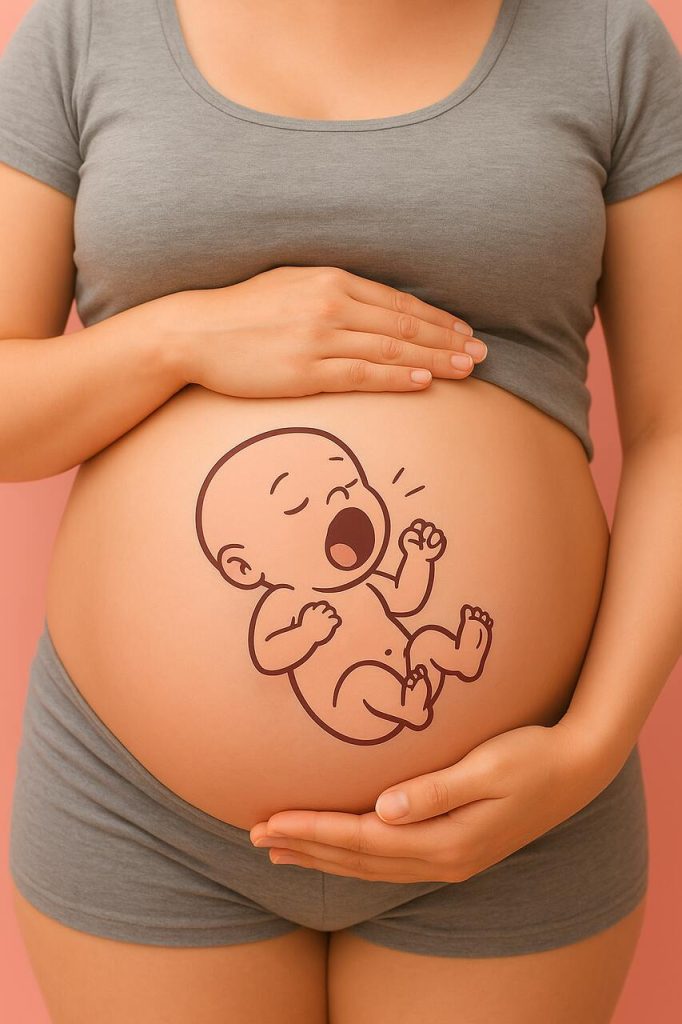 Você sabe o que seu bebê já faz dentro da barriga